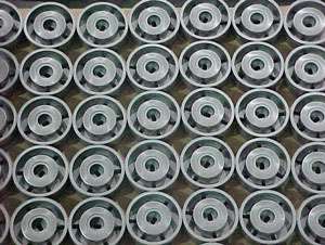 bronze, aluminum powdered metal parts